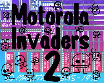 Motorola Invaders 2 (AGA)_Disk1 screen shot title